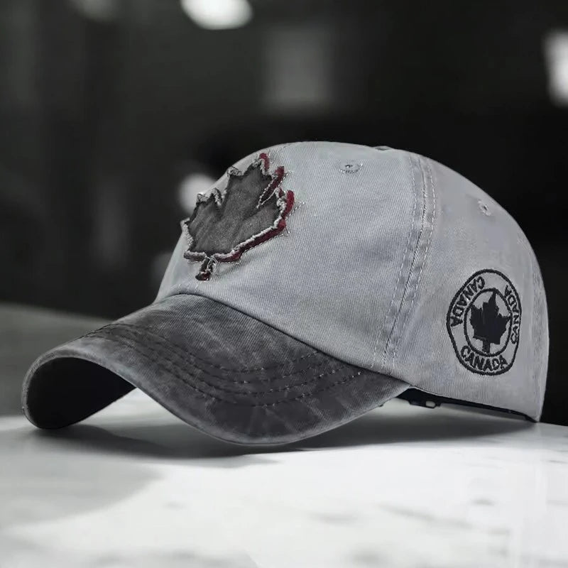 Canada Maple Leaf Embroidery Hat