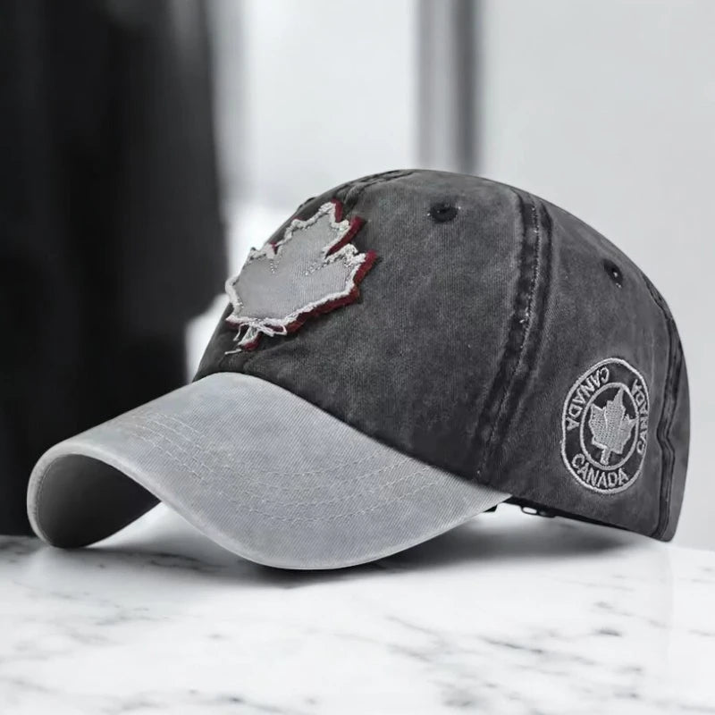 Canada Maple Leaf Embroidery Hat