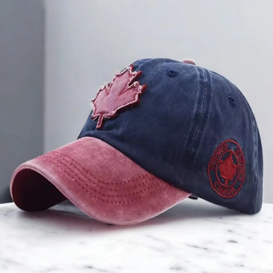 Canada Maple Leaf Embroidery Hat
