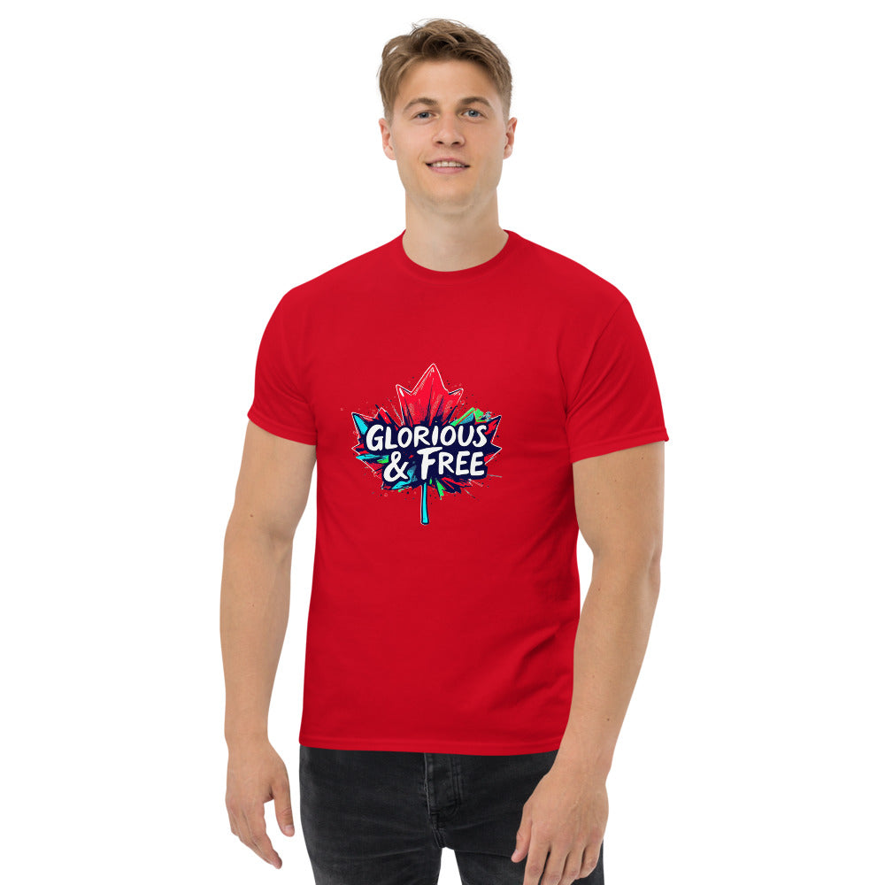 Glorious and free T-Shirt (Made in Canada)
