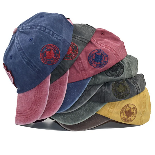 Canada Maple Leaf Embroidery Hat