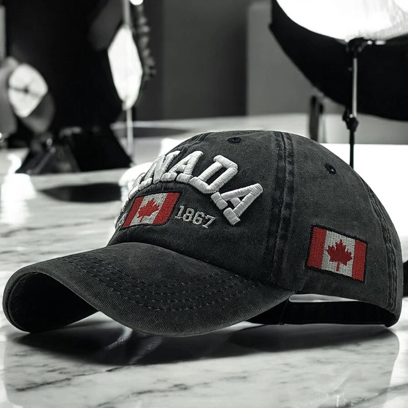 Canada 1867 Hats Embroidery , Premium Edition