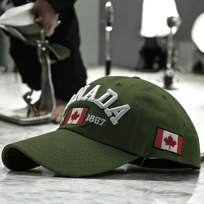Canada 1867 Hats Embroidery , Premium Edition