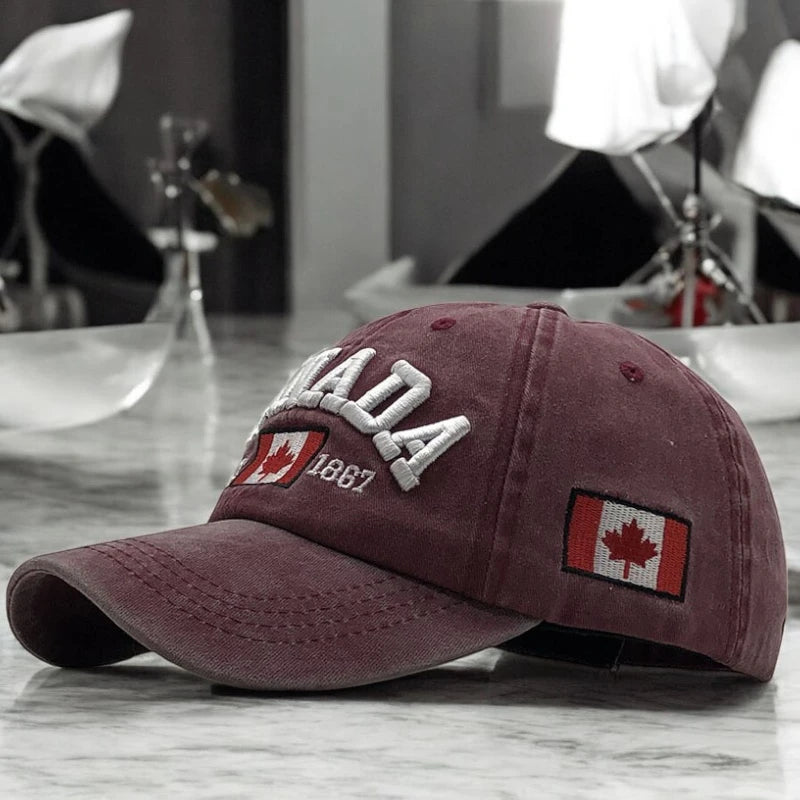 Canada 1867 Hats Embroidery , Premium Edition