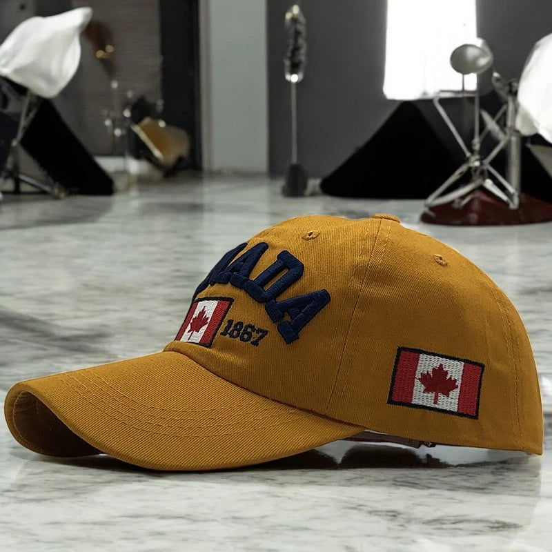 Canada 1867 Hats Embroidery , Premium Edition