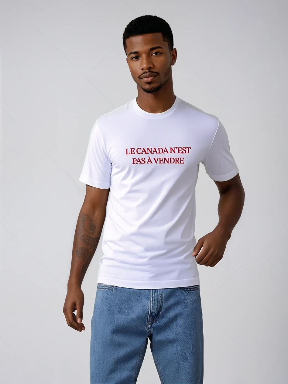 Le Canada n’est pas à vendre T-shirt (Made in Canada)