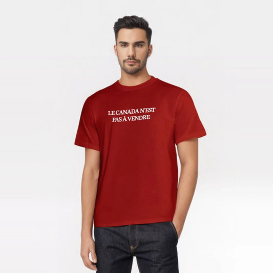Le Canada n’est pas à vendre T-shirt (Made in Canada)