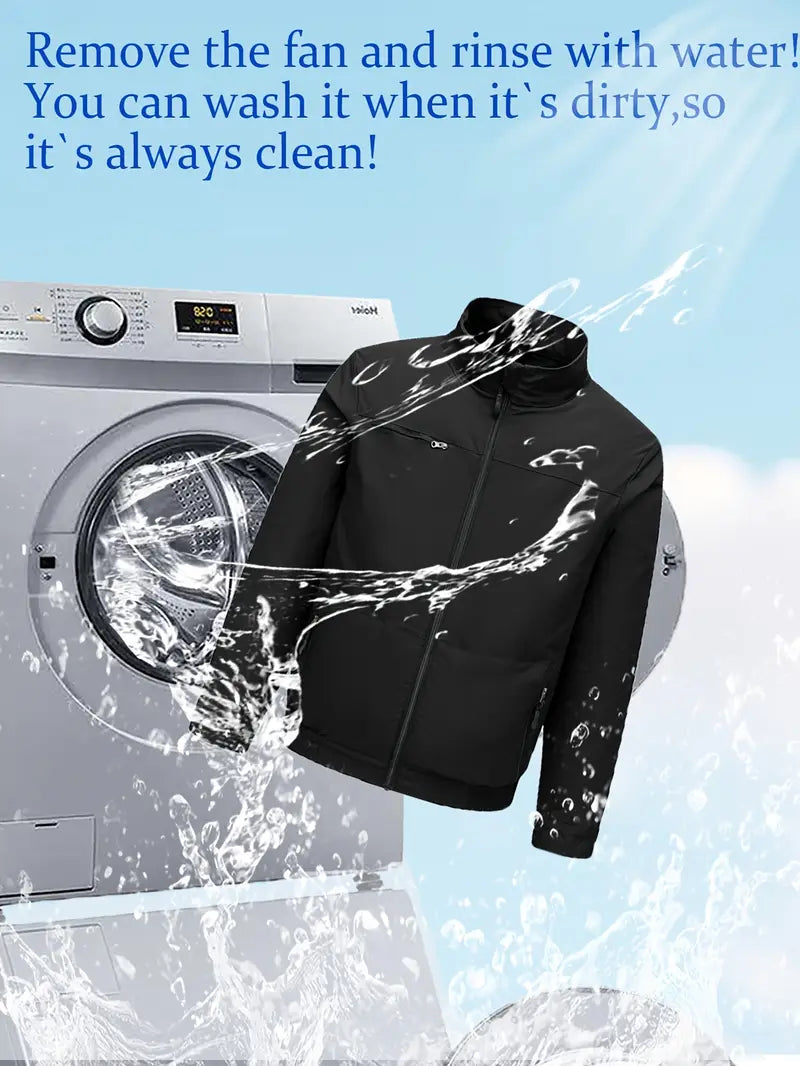 USB 3 × Fan Cooling Jacket for Men & Women