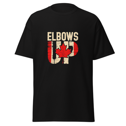Elbows Up T-Shirt, Made In Canada