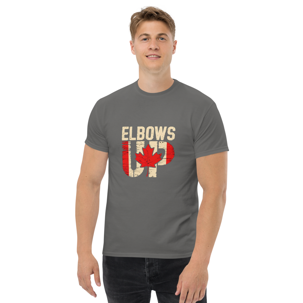 Elbows Up T-Shirt, Made In Canada