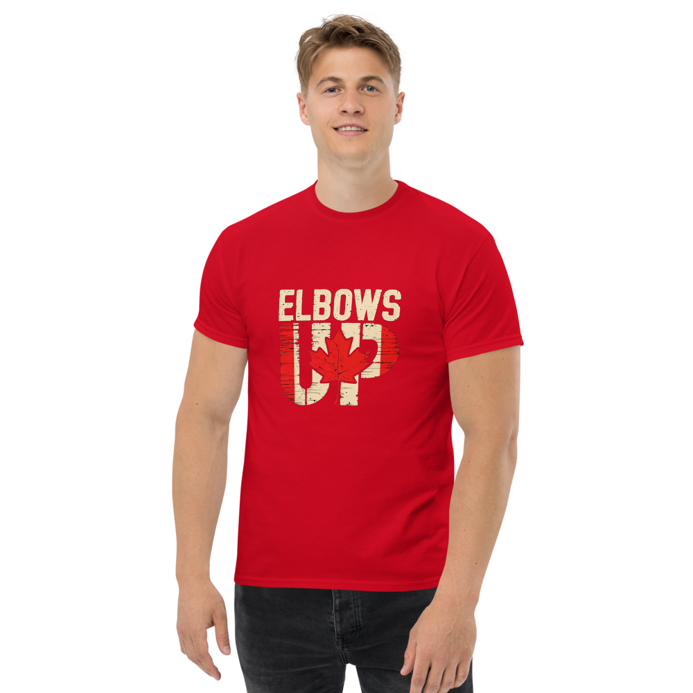 Elbows Up T-Shirt, Made In Canada