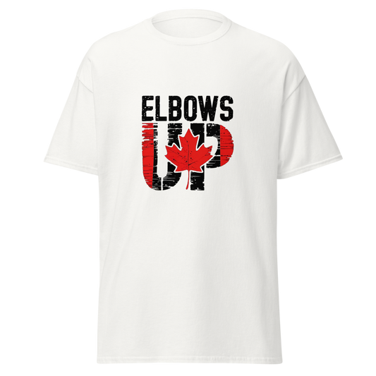 Elbows Up T-Shirt, Made In Canada