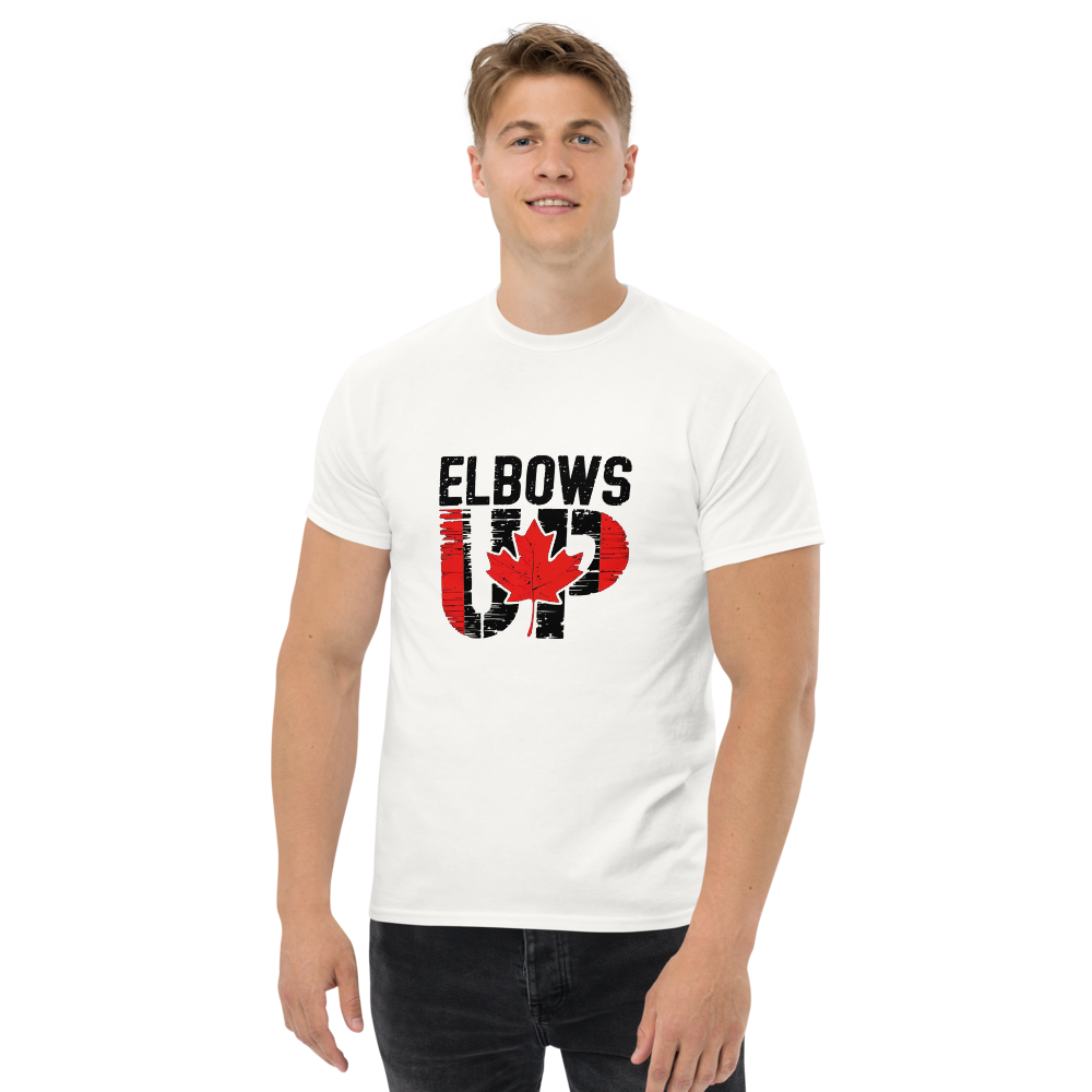 Elbows Up T-Shirt, Made In Canada