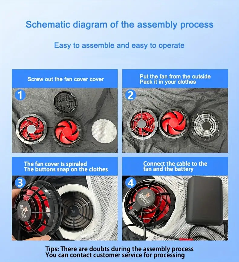 Working Cooling Vest - Sleeveless Breathable Nylon Lightweight for Working Labor, Hiking, Outdoors