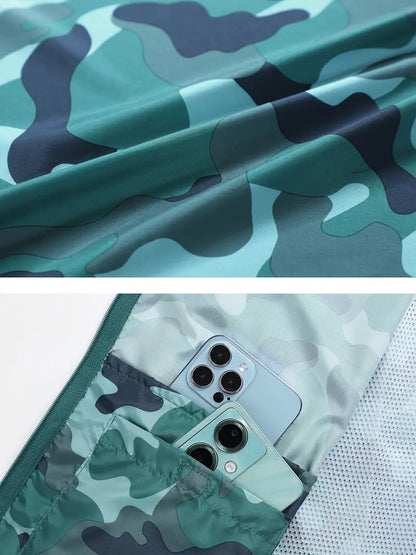Camouflage USB Cooling Jacket with Fans – Air-Conditioned Jacket for Hot Weather