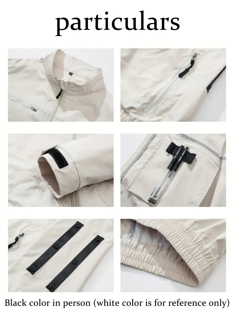 USB 4 × Fan Cooling Jacket for Men & Women 