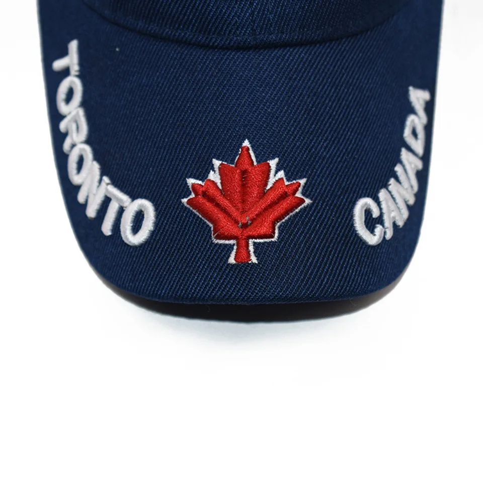 Canada Hat, Embroidered Adjustable Baseball Hat