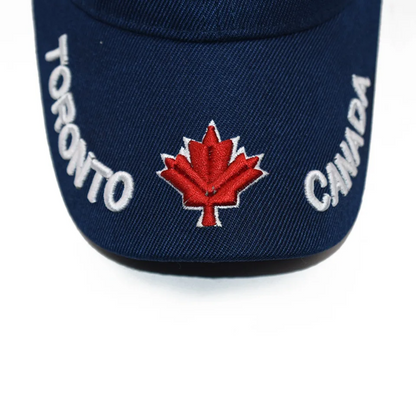 Canada Hat, Embroidered Adjustable Baseball Hat