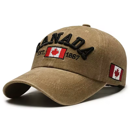 Canada 1867 Hats Embroidery , Premium Edition