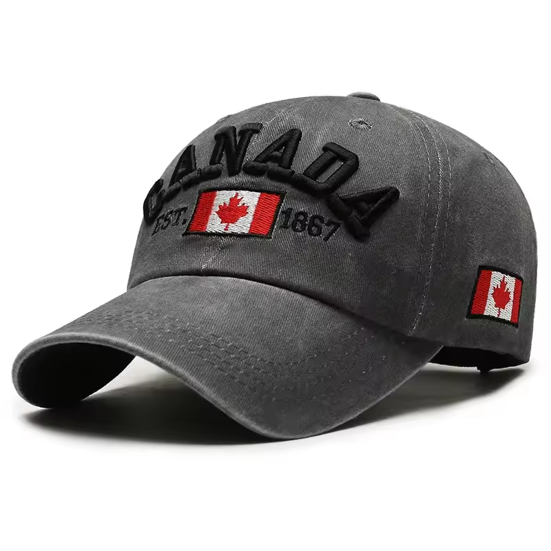 Canada 1867 Hats Embroidery , Premium Edition
