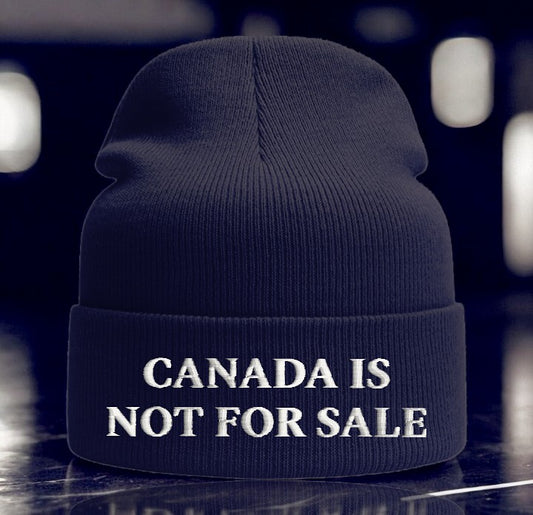 Canada is Not For Sale, Winter Edition Benny Hat Navy
