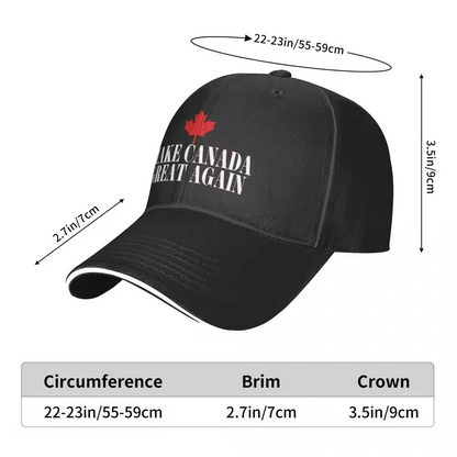 Make Canada Great Again Outfit Hat , Printed Edition