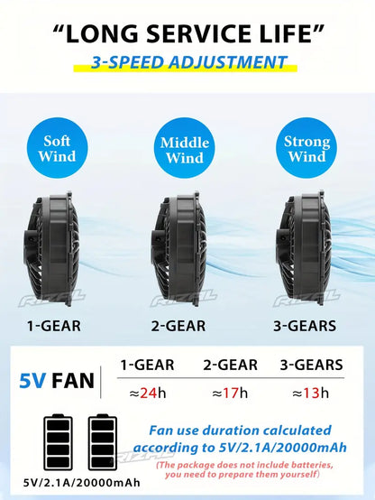 Summer Cooling Vest with Fans - 13-Hour Continuous Cooling, deal for Hiking, Fishing  Camping, Outdoor Cooling Vest