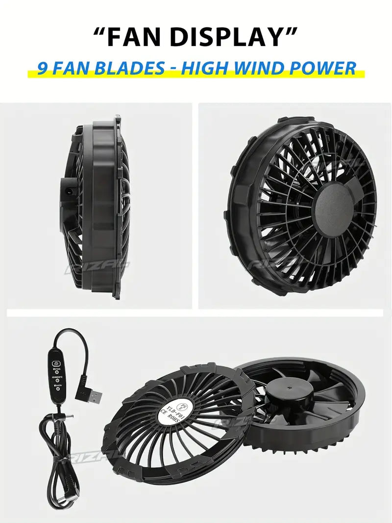 Summer Cooling Vest with Fans - 13-Hour Continuous Cooling, deal for Hiking, Fishing  Camping, Outdoor Cooling Vest