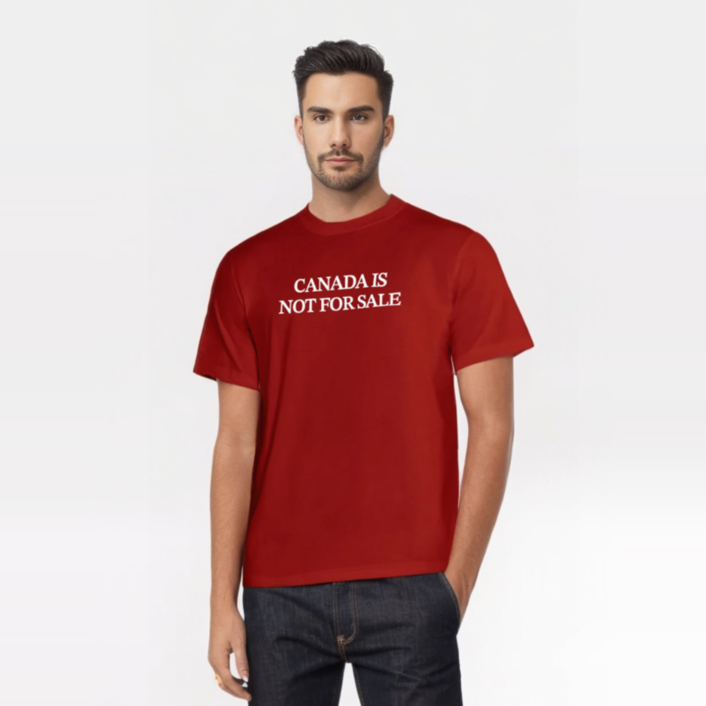 Canada is not for sale T-Shirt (Made in Canada)