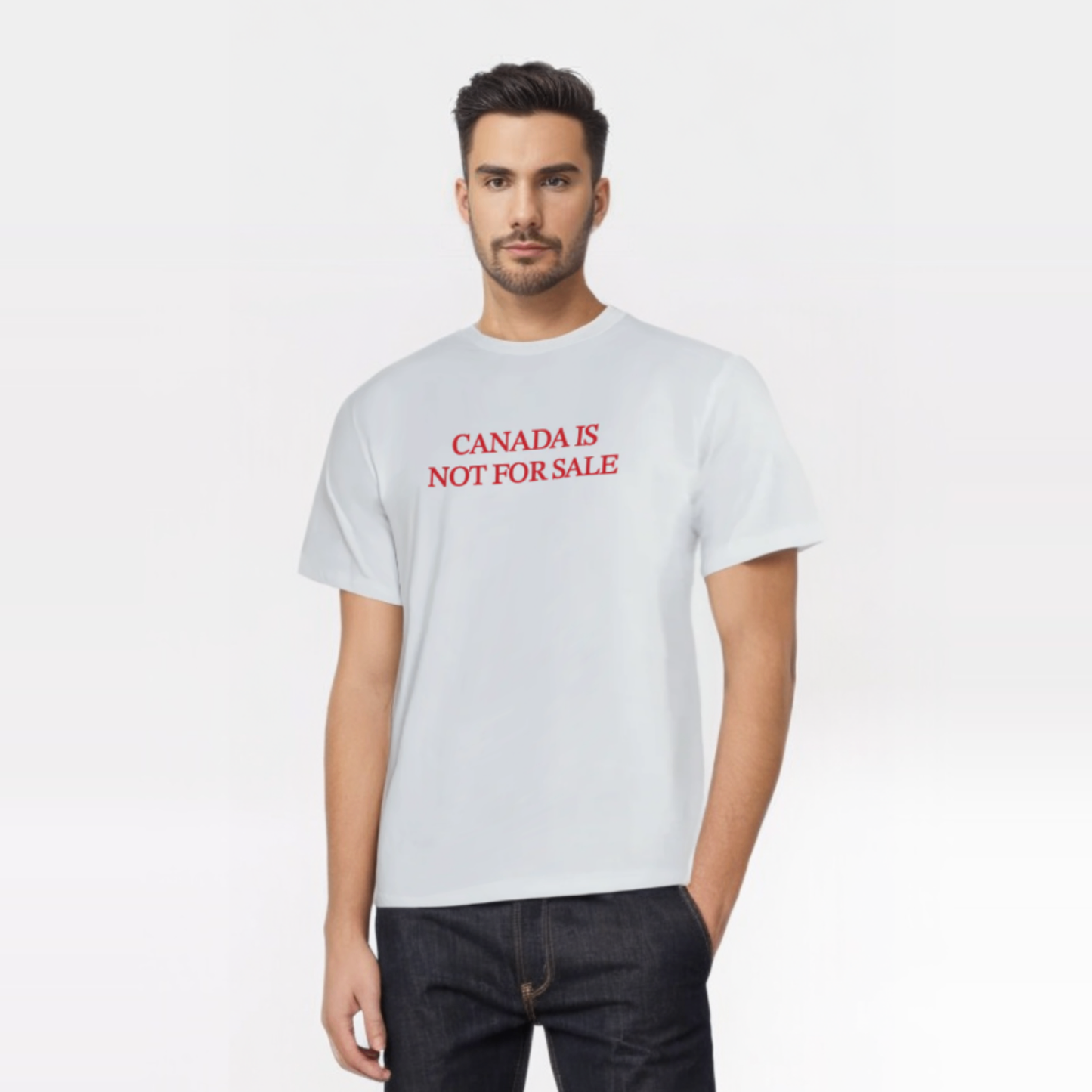 Canada is not for sale T-Shirt (Made in Canada)